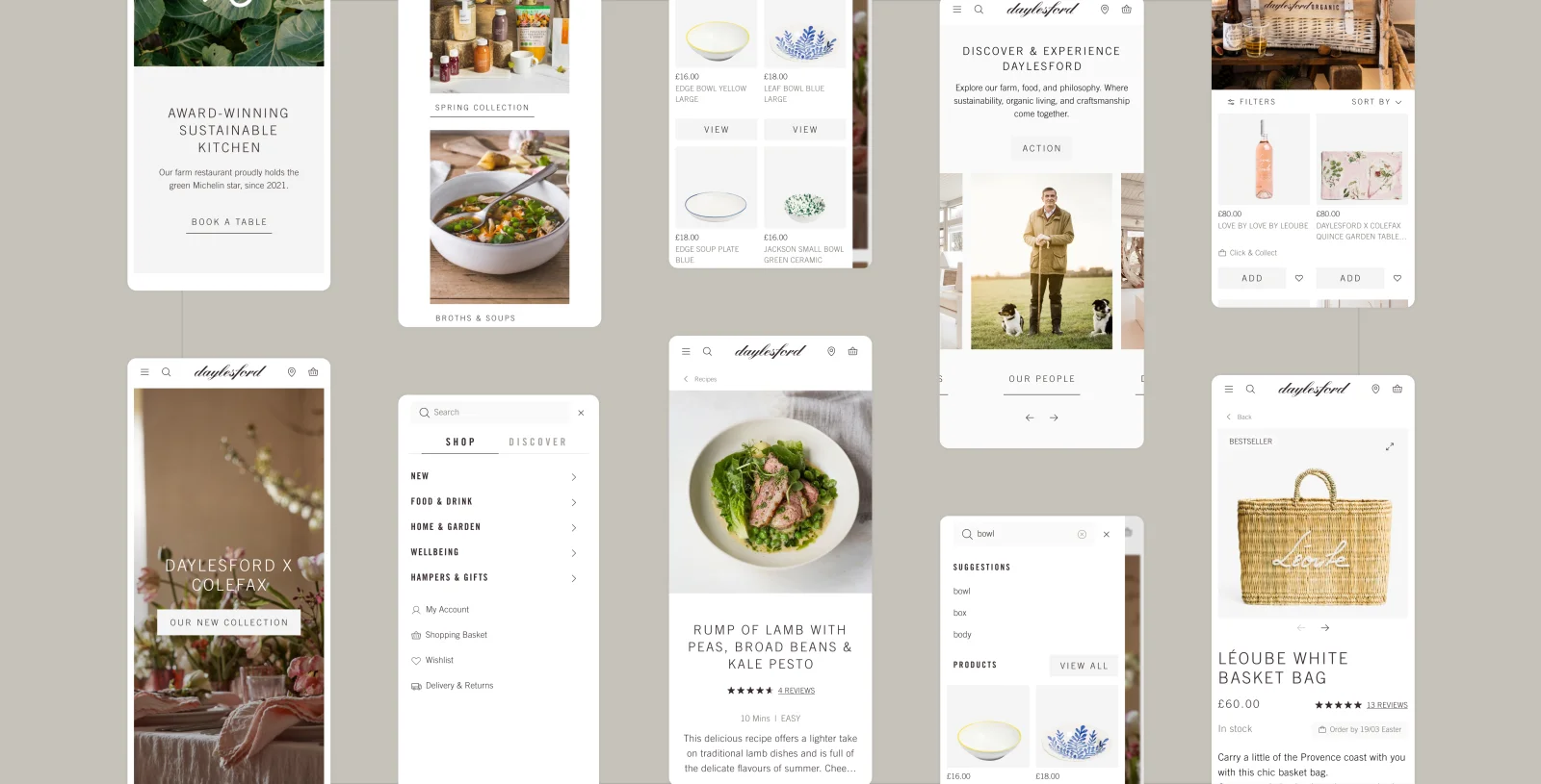 UI/UX Design showcase - User experience improvements and design transformations