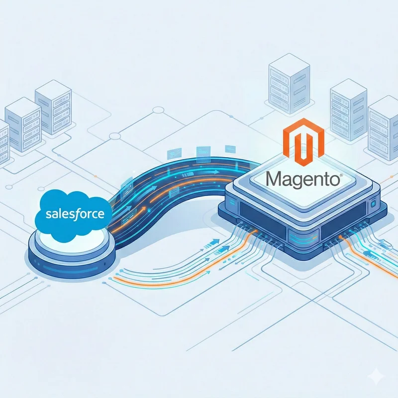Salesforce to Magento migration integration