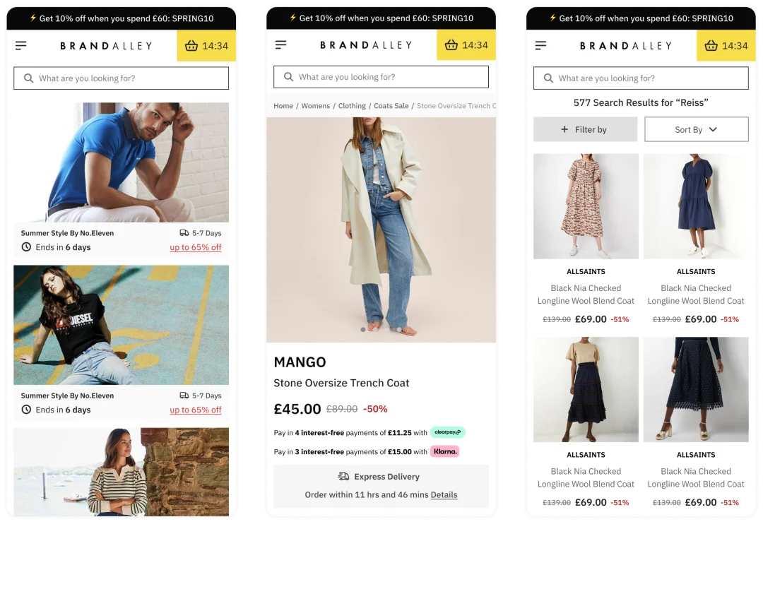 BrandAlley CRO results showing 104% increase in data capture