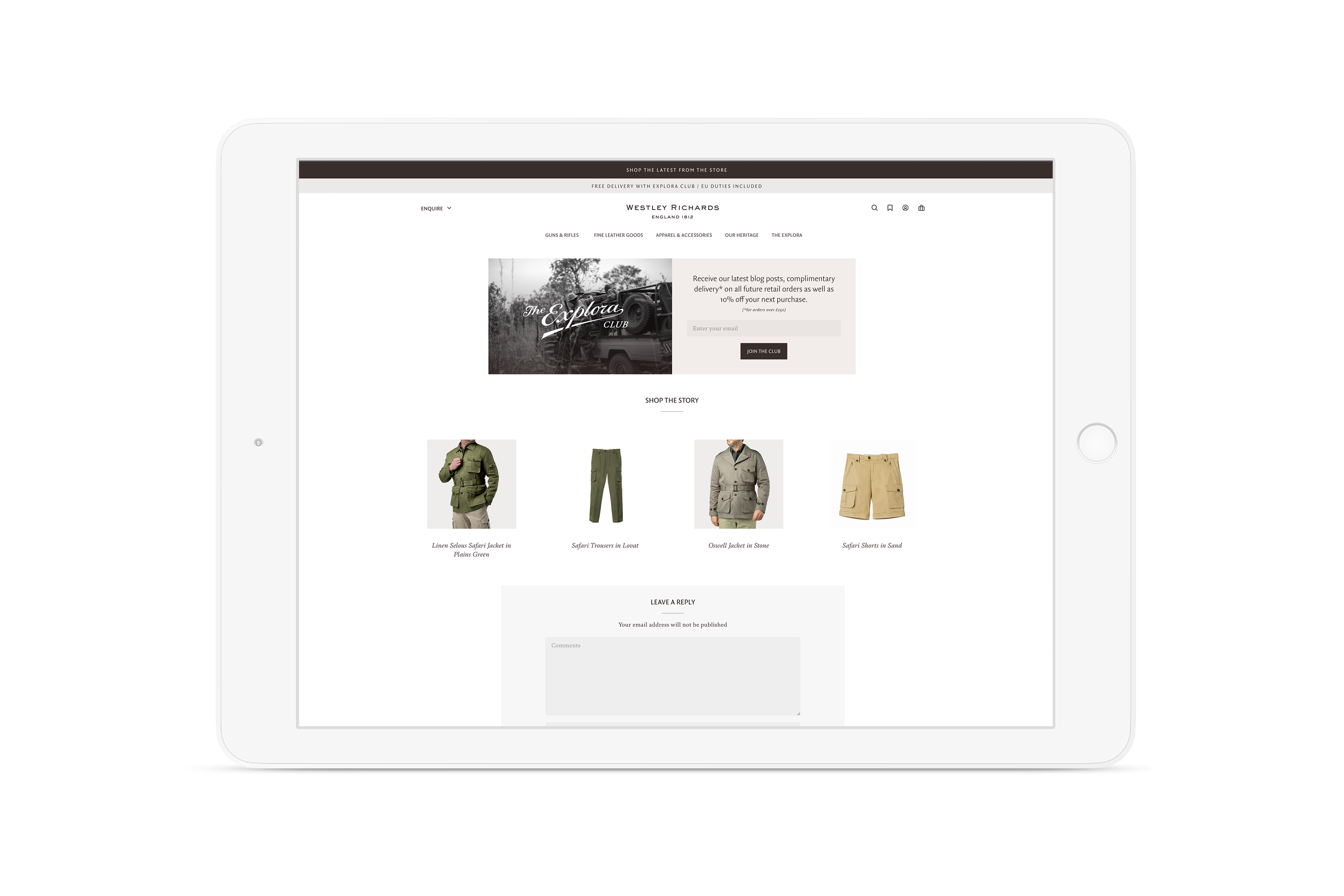 Enhancing Stores with Integrated Blogs