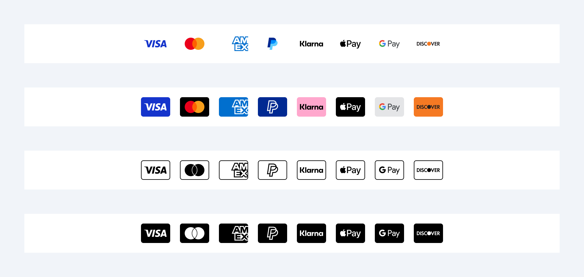 Hyvä Payment Icons