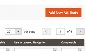 Create New Magento Product Attribute Button Position Top Right